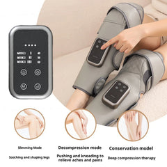 Electric Leg Massager Cordless Hot Compress Air Pressure Massage Relax Muscles Relieve Fatigue Promote Blood Circulation
