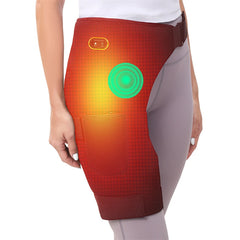 Heated Hip Support Brace Thigh Buttock Pain Relief for Men & Women
