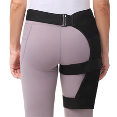 Heated Hip Support Brace Thigh Buttock Pain Relief for Men & Women