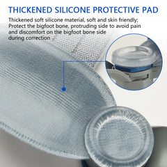 Bunion Corrector Toe Straightener Orthopedic Toe Separator, Unisex